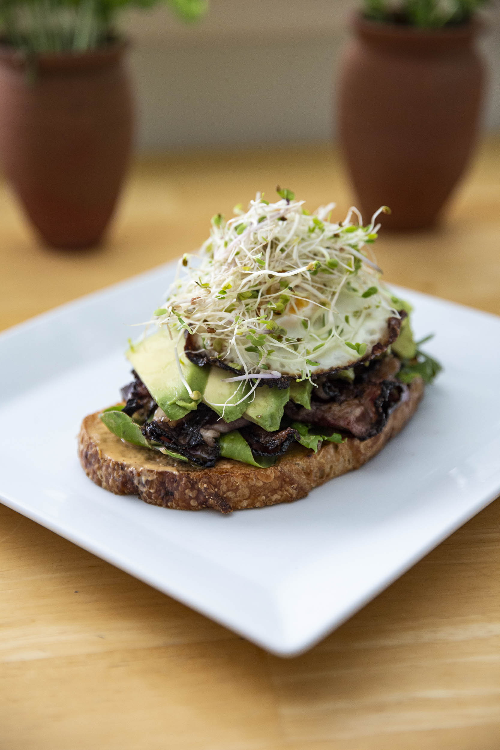 Pastrami Avocado Toast Juan Verduzco