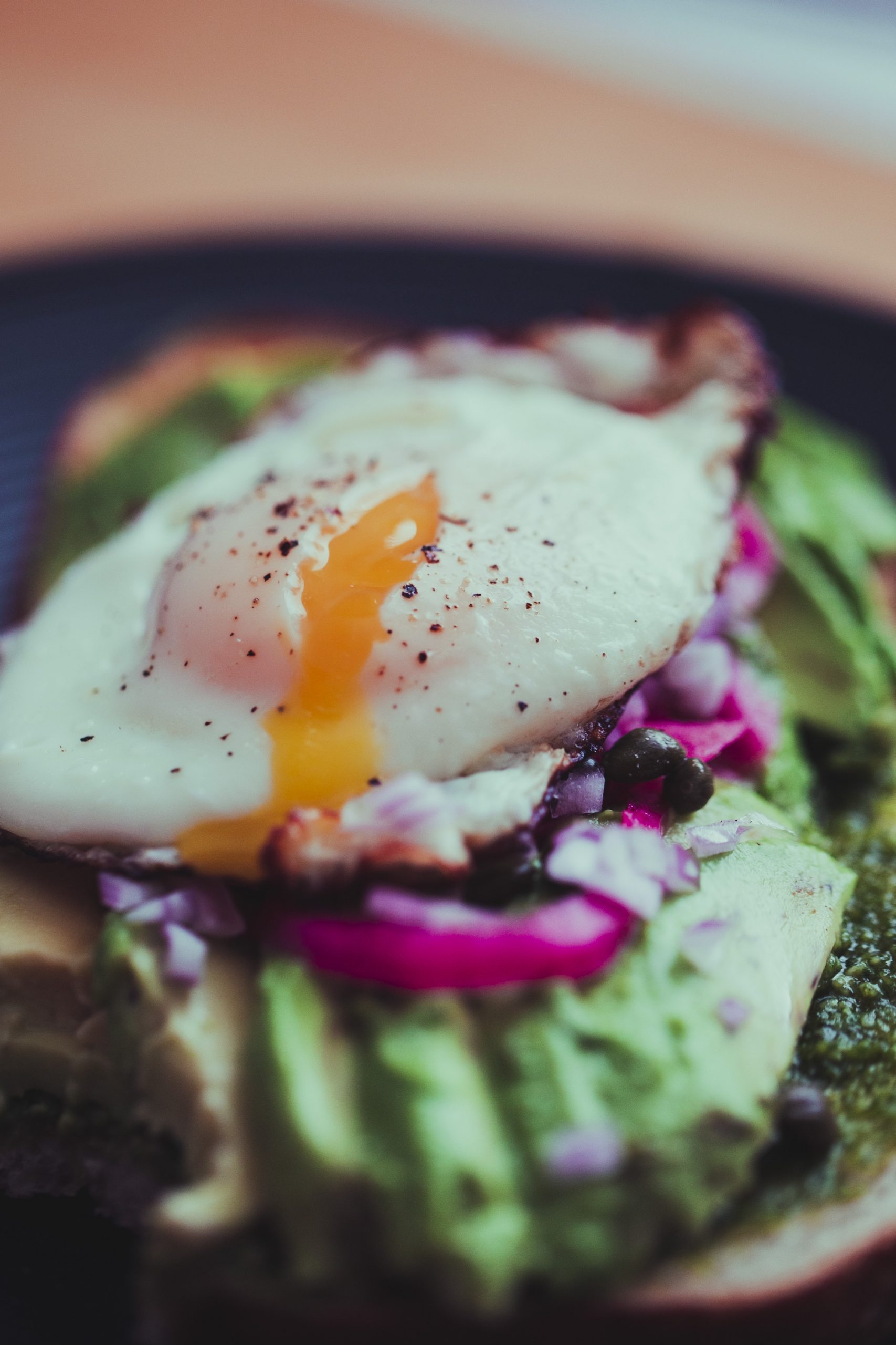 Avocado, Pesto & Egg Toast Juan Verduzco